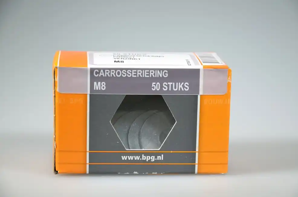 carrosseriering M8x1.5 verz. staal HV 140 ds 50 st