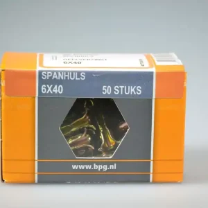 spanhuls 6.0x40 verz. ds 50 st