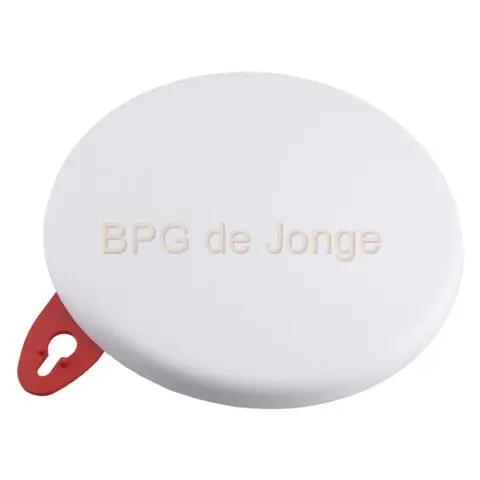 Plafondplaat rond wit