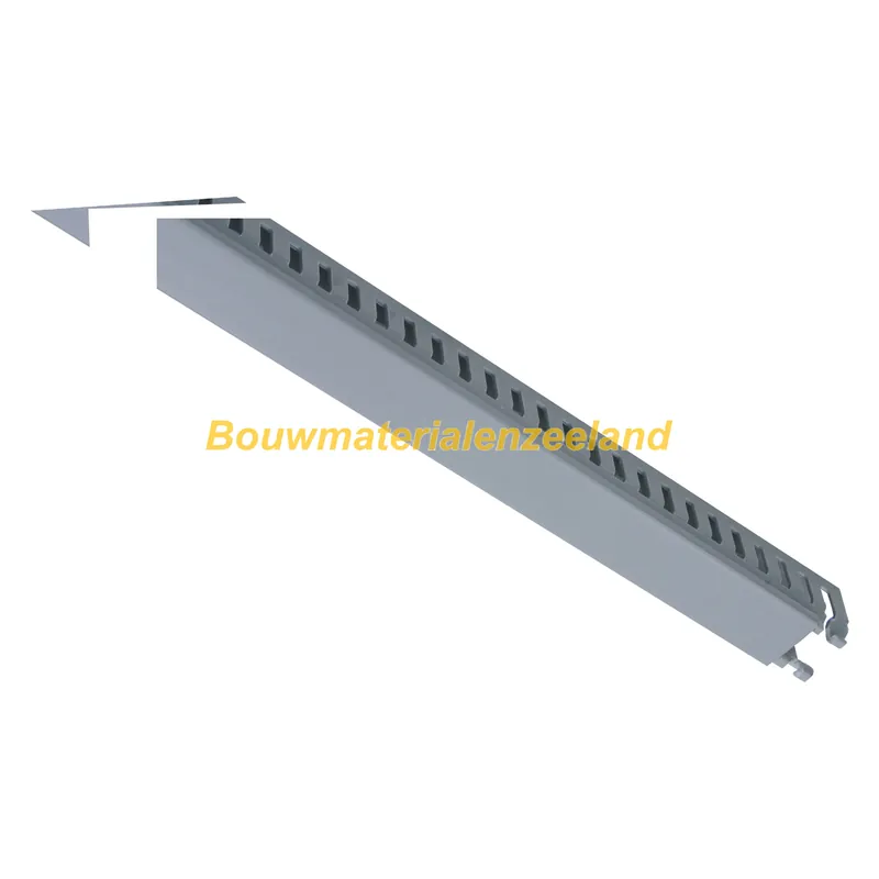 Leidinglijst industrie grijs 2000x30x25 mm