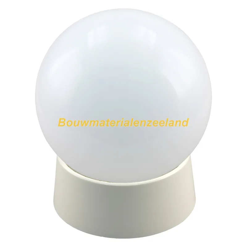Schroefrand recht 60W wit kogel