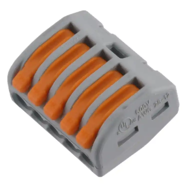 QL lasklem 5-polig hersluitb 4mm2 10 st.