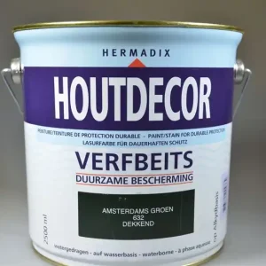 2,5 Ltr Herm.Houtdecor Dekkend 632