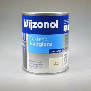 750 Ml Wijzonol Dekkend Halfglans 9235