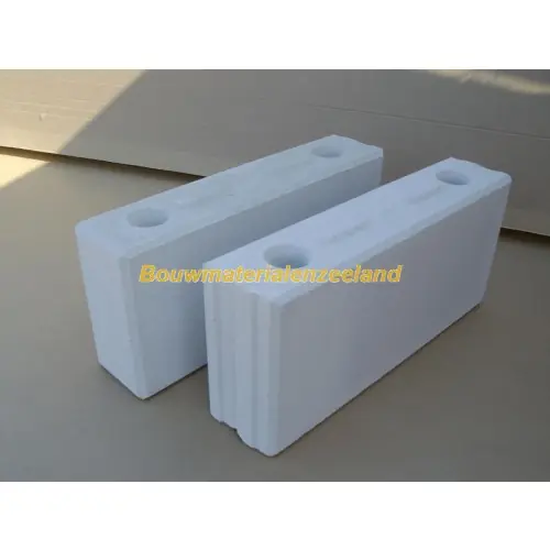 Kalkzand lijmblokken L100/298 (7,6 p/m2) afm. 100x298x437 mm