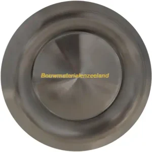 RVS afzuigventiel diam. 125mm