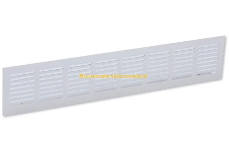 Plintrooster 400x80mm F1 aluminium