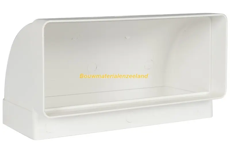 Hoekstuk 220x90mm vertikaal 90gr.