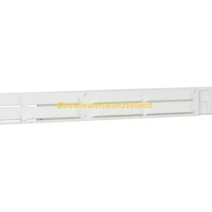 Ventilatieset 370x40mm wit