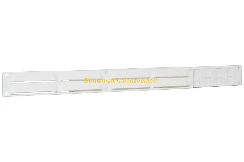 Ventilatieset 370x40mm wit