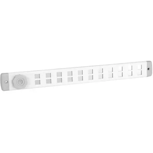 Bold Line schuifrooster 370x40mm wit
