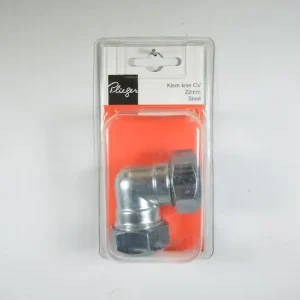 Klem-cv knie 22x22mm Plieger label rd