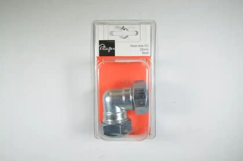 Klem-cv knie 22x22mm Plieger label rd