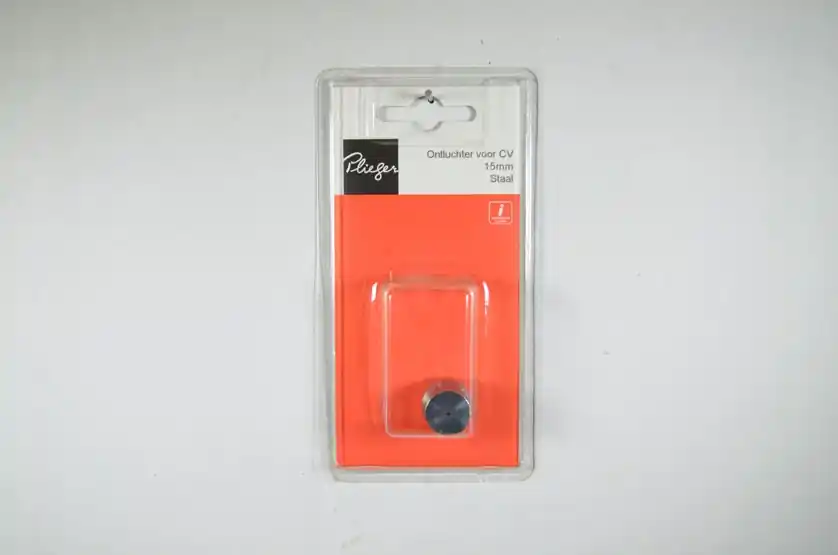 Klem-cv univ ontluchting 15mm Plieger label rd
