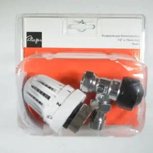 Rad kraan hks 1/2 inch wit Plieger label rd