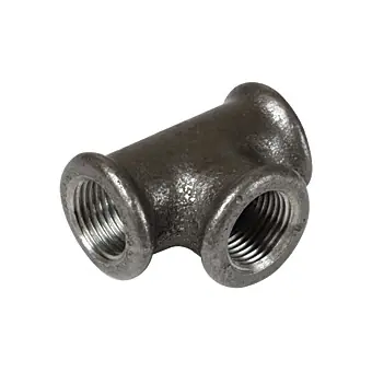 Mall t-stuk 1/2 inch bi Plieger label gl