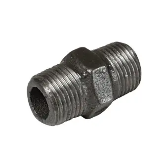 Mall dub nipp 1/2 inch bu/bu Plieger label gl