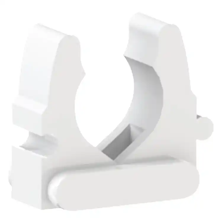QL klembeugel 16-22mm pvc wit 20 st.