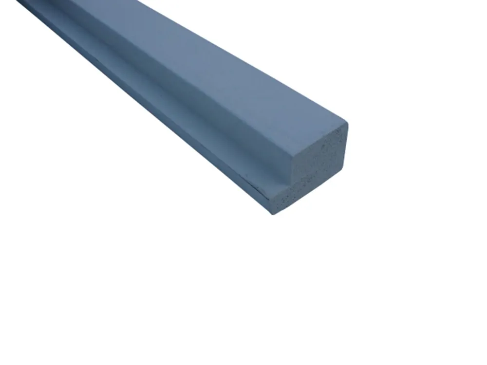 Raamhout geprofileerd Enkel Glas 40x90 hardhout gegrond lang 295 cm onderdorpel recht