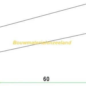 Glaslat I60 meranti 80mu gegr 18x74 mm spon 60 L= 3350 mm 6 st/bdl