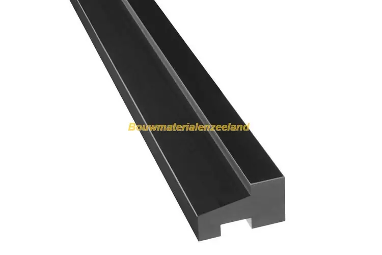 DTS KVT dorpel 67x110 mm 120 cm lang buitendraaiend kleur black
