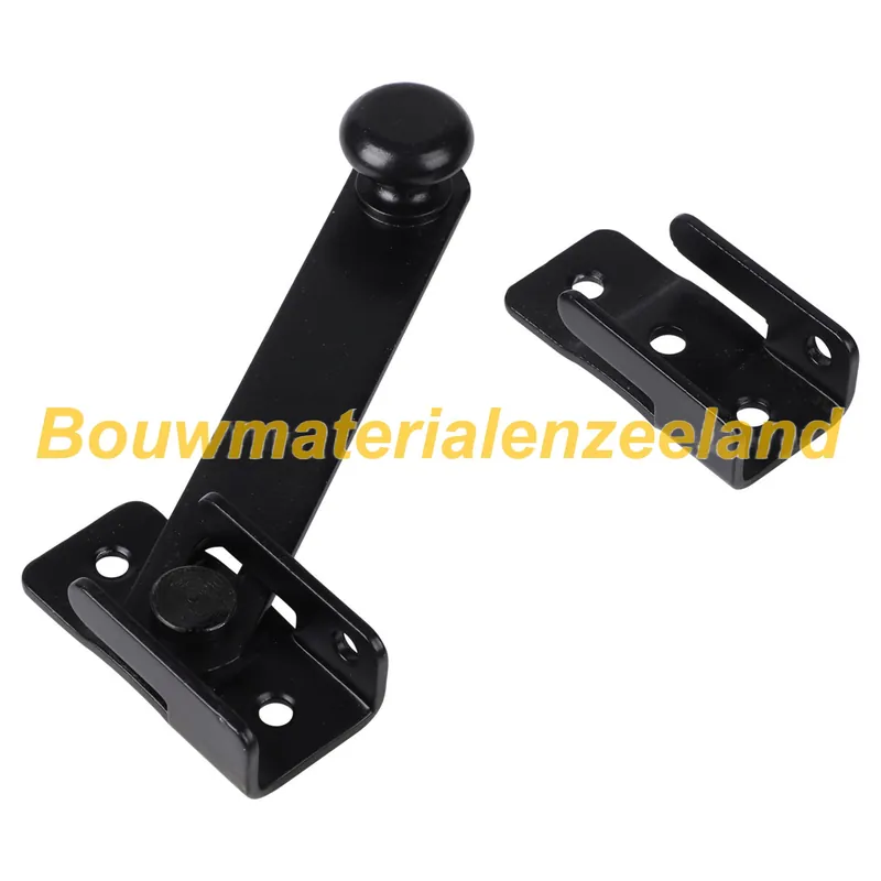 Starx luikoverslag 130x60 mm zwart