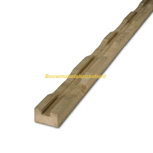 Vuren wolma ventilatielat 32x50 mm 450 cm