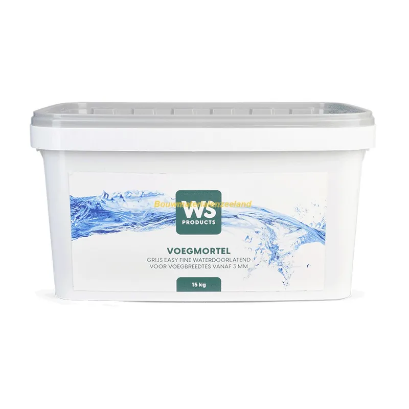 WS Voegmortel Easy Fine SF Steengrijs 15 kg