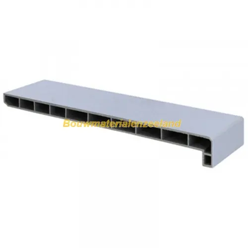 Lignodur Stone vensterbank 25cm beton lichtgrijs 300 cm. lang