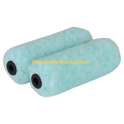 TopTex Muurverfroller , 10 cm, 15 mm vacht, (2 stuks)