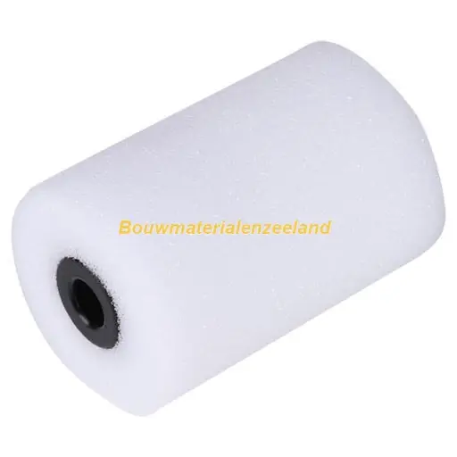 Schuim super fijn Aflakroller, 5 cm, Recht, (4 stuks)
