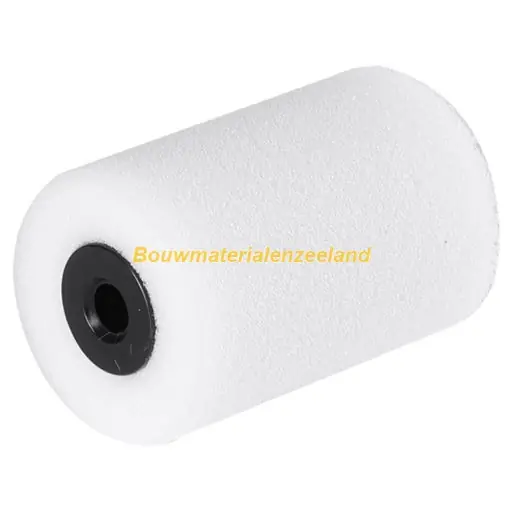 Schuim fijn Aflakroller, 5 cm, Recht, (10 stuks)