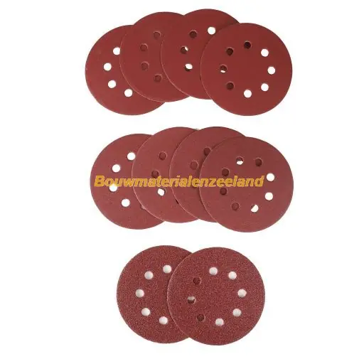 Copenhagen Schuurschijf 125 mm 3-ass (10 stuks)