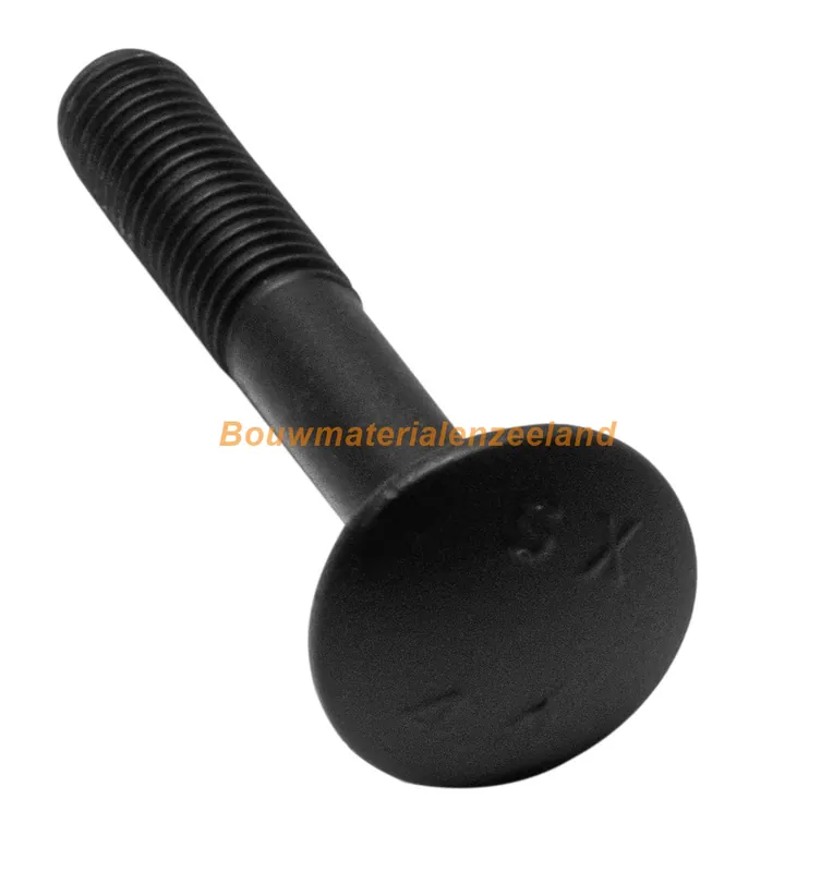 QlinQ Blackline slotbout DIN603/555 M8x 40 zwart gecoat