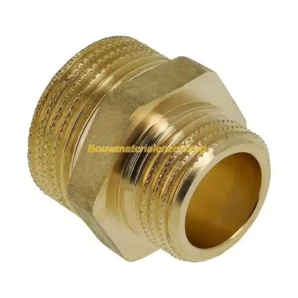 BONFIX draad messing verloopnippel 3/4 inch x 1/2 inch buiten