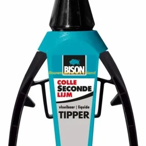 Bison Secondelijm Tipper vloeibaar blister 3 g