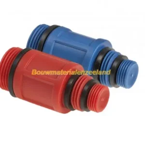 BONFIX afsluitplug rood + blauw