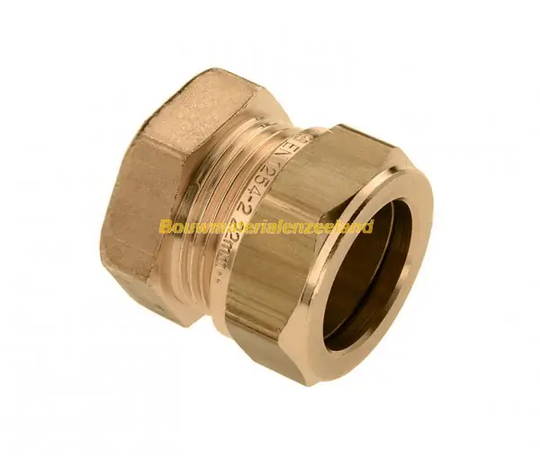 BONFIX knel vertinde eindkoppeling 15 mm