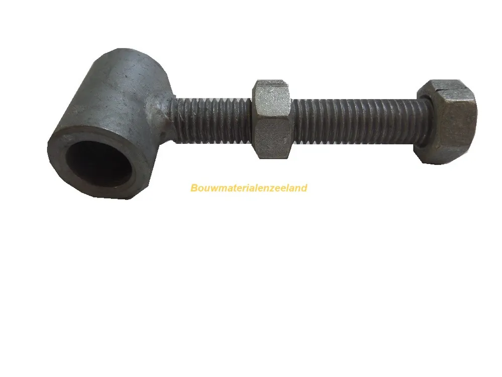 Draadstang scharnierpunt poort 17mm x 90 mm