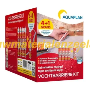 Vochtbarriere kit 4+1