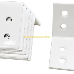 Versterkingshoek 40x40mm wit
