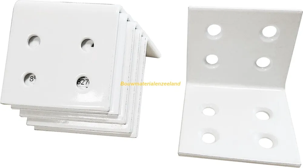 Versterkingshoek 40x40mm wit