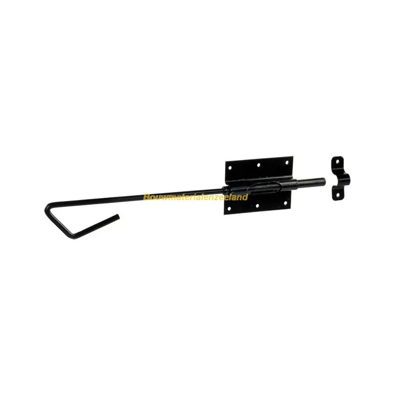 Staartgrendel zwaar 400mm zwart