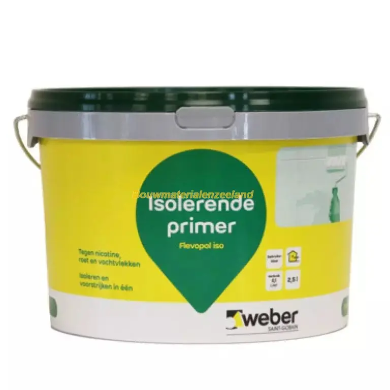Weber Flevo iso isolerende primer can 2,5 ltr