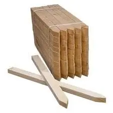 Hardhout piket 20x30x40 cm lang