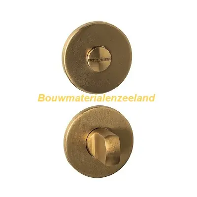 WC-sluiting verdekt ?52x6mm met stift 6-8mm PVD messing mat