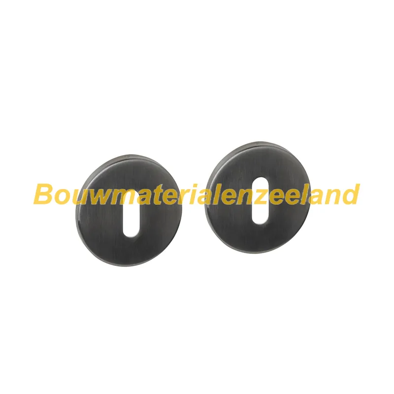 Sleutelrozetten verdekt ?52x6mm PVD antraciet