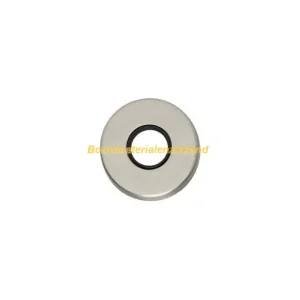 Rozetten verdekt ?49x7mm nikkel mat