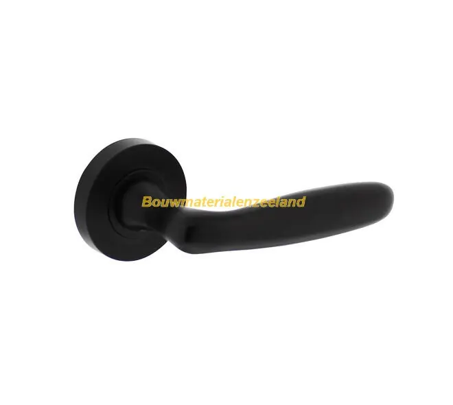 Deurkruk Bjorn op rozet verdekt ?52x10mm met nokken zwart