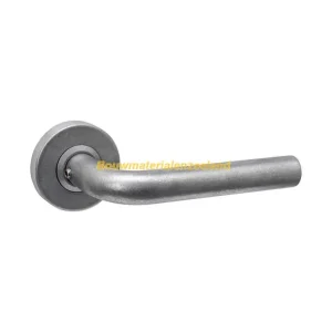 Deurkruk Luzern op rozet verdekt ?53x10mm rvs getrommeld